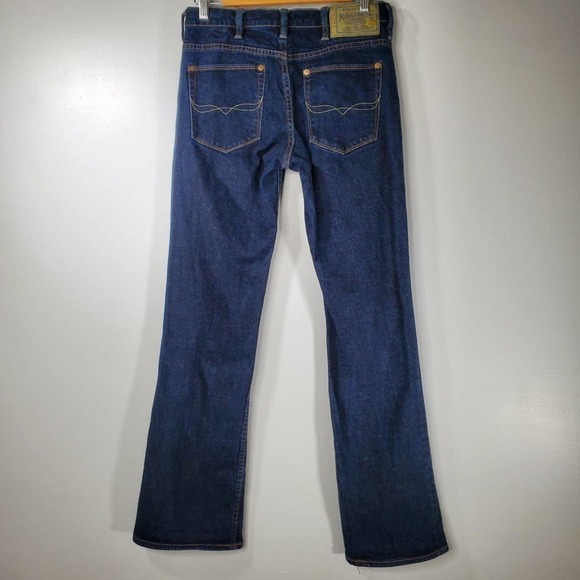 Ralph Lauren Tribeca 114 Boot Cut Jeans Dark Wash Blue Size 28 - Picture 4 of 12